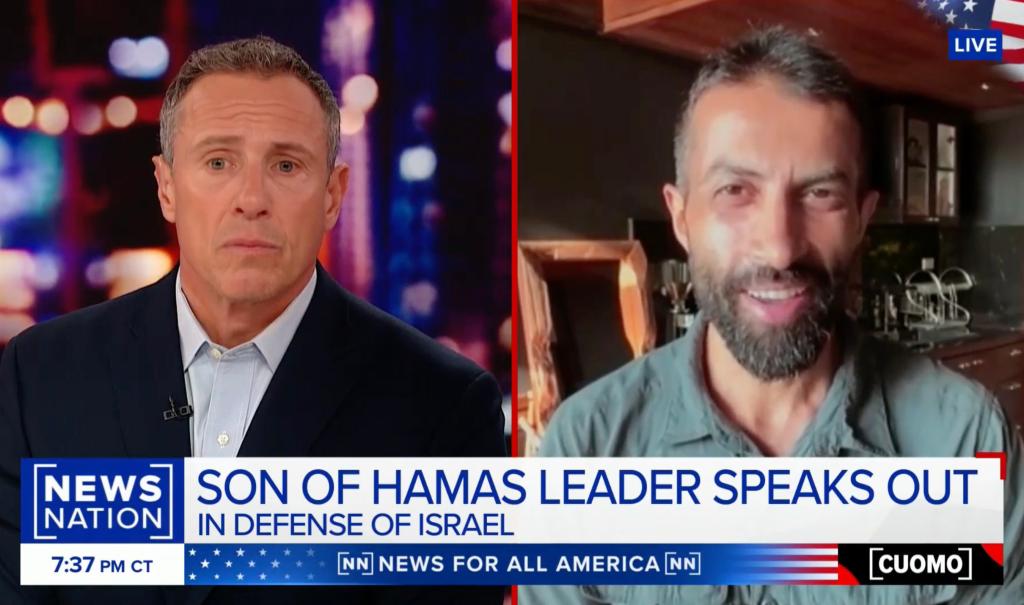 Hamas founderâs son compares terror group to Nazis, says deaths in war in Gaza ‘not Israelâs fault’
